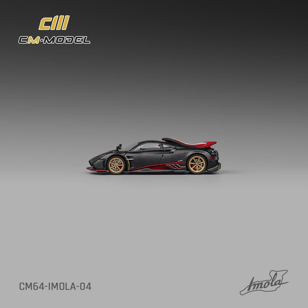 CM Model Pagani imola Carbon Red Stripe
