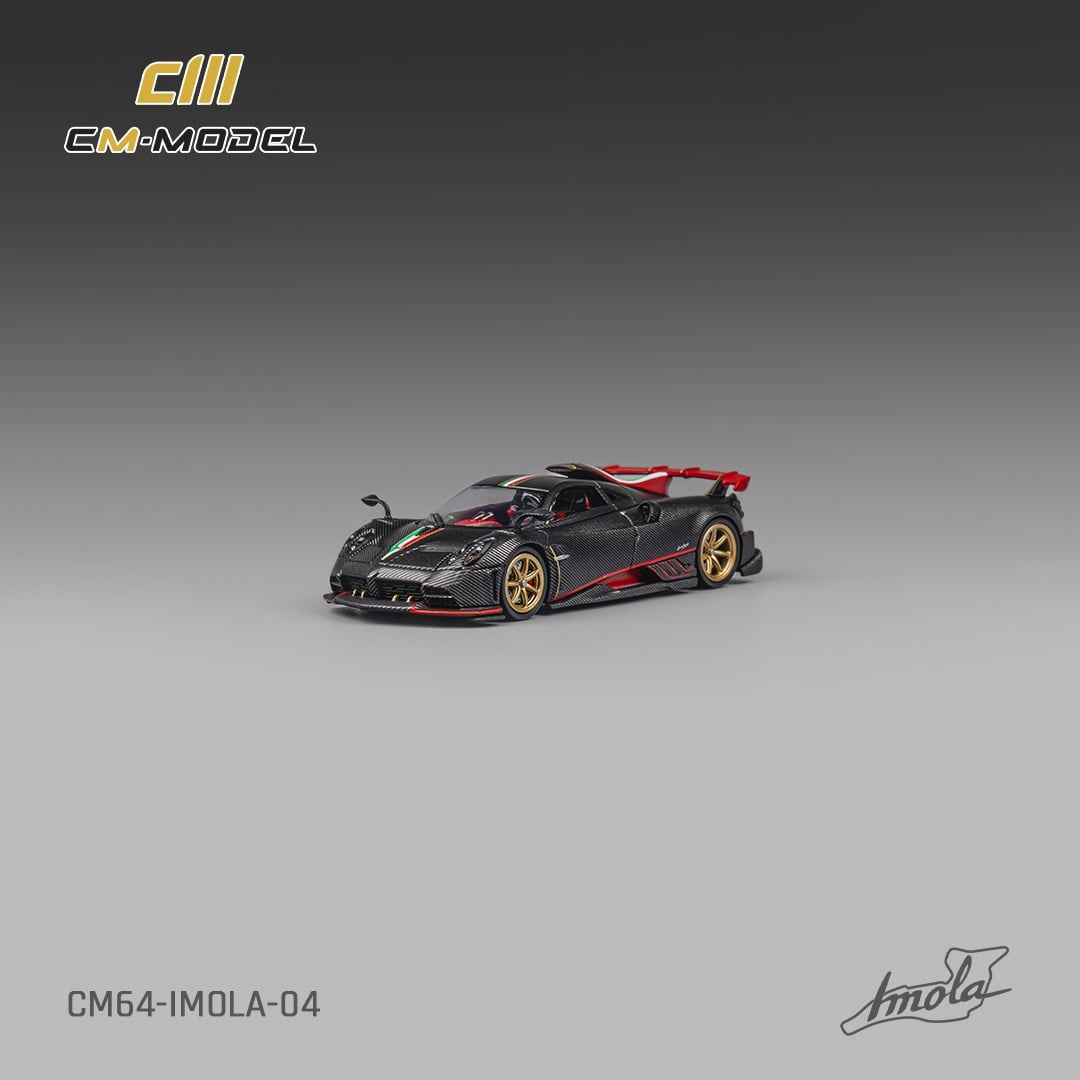CM Model Pagani imola Carbon Red Stripe