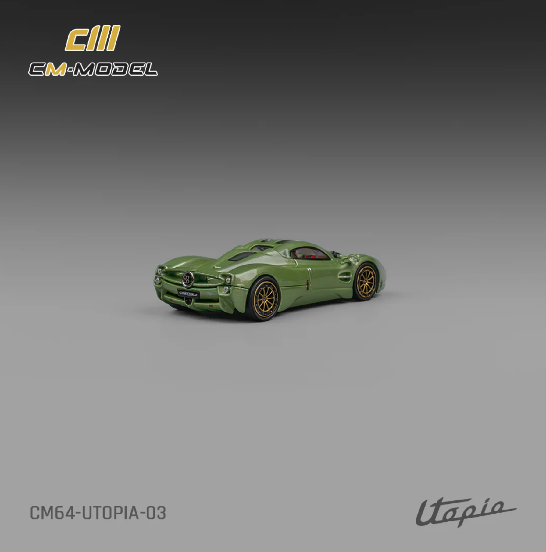 CM Model Pagani Utopia Green