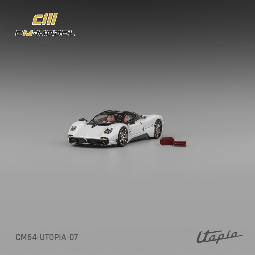 CM Model Pagani Utopia Pearl White
