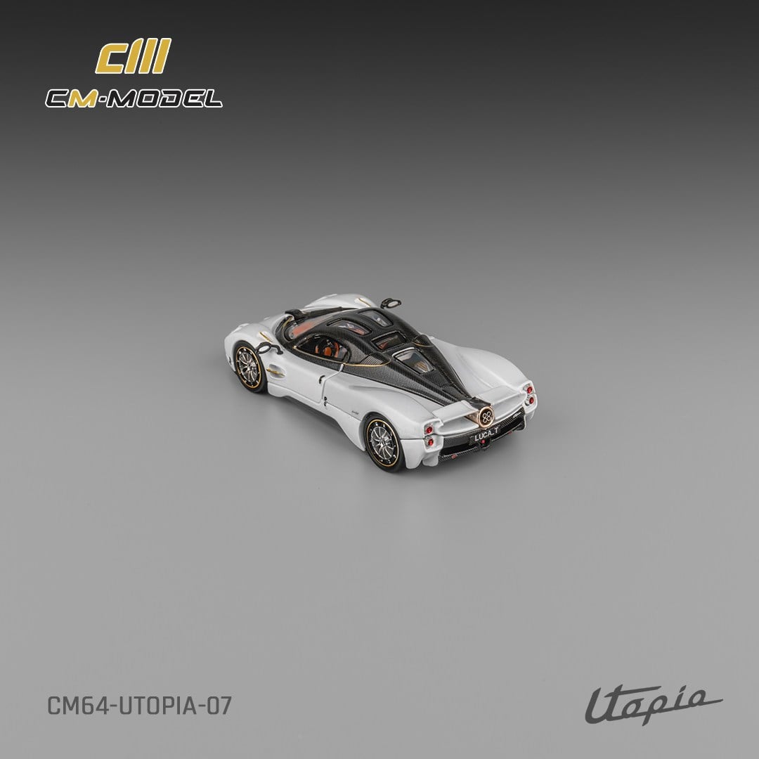 CM Model Pagani Utopia Pearl White