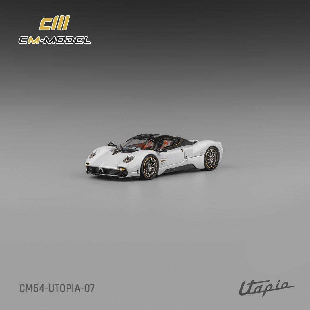CM Model Pagani Utopia Pearl White