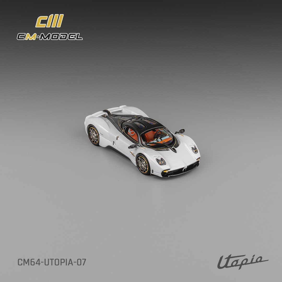 CM Model Pagani Utopia Pearl White