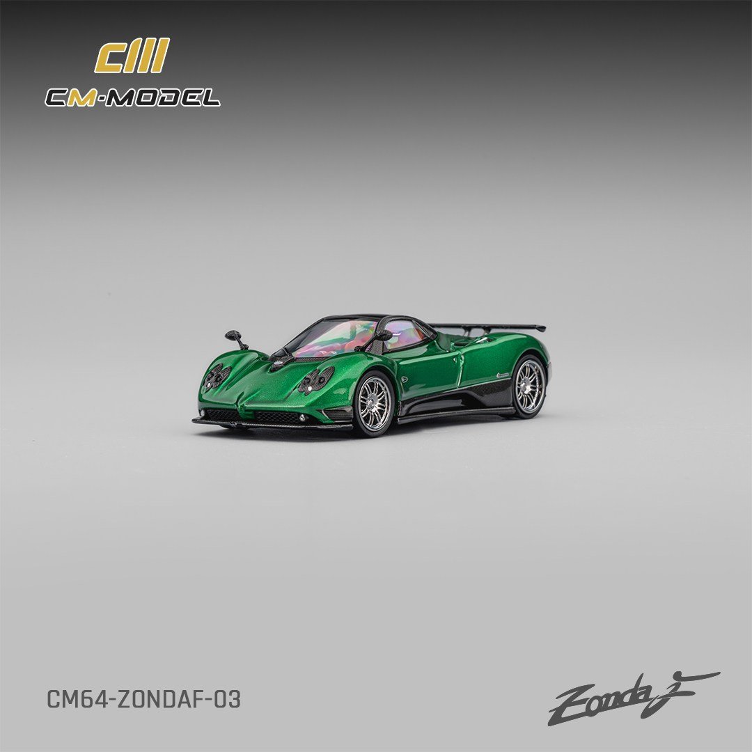 CM Model Pagani Zonda F Deep Metal Green