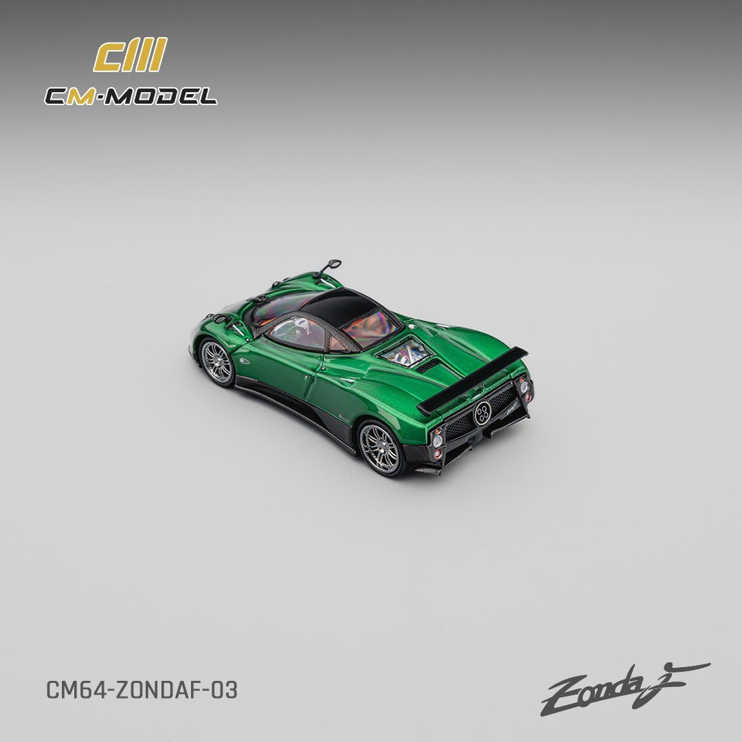 CM Model Pagani Zonda F Deep Metal Green