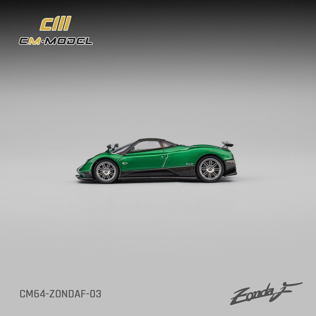 CM Model Pagani Zonda F Deep Metal Green