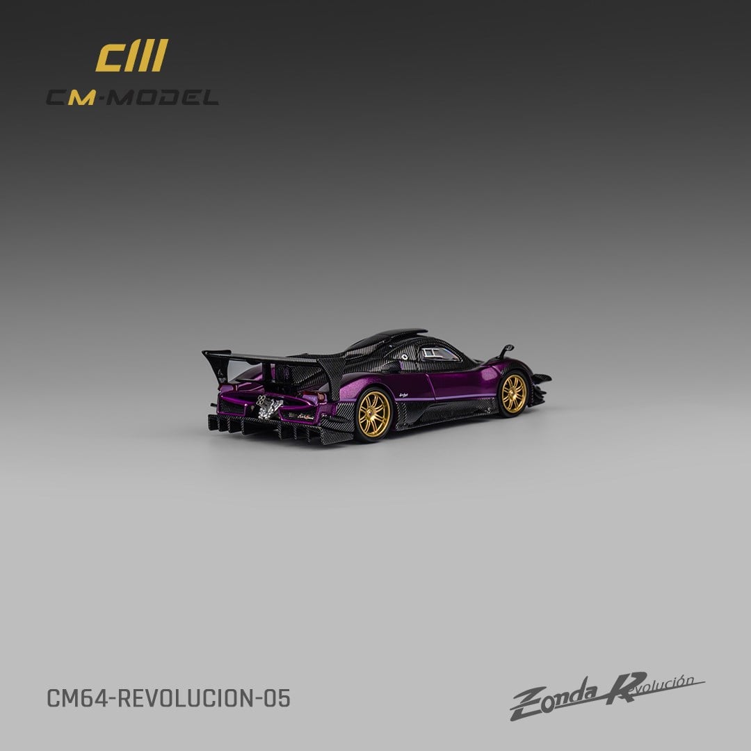 CM Model Pagani Zonda Revolucion Purple