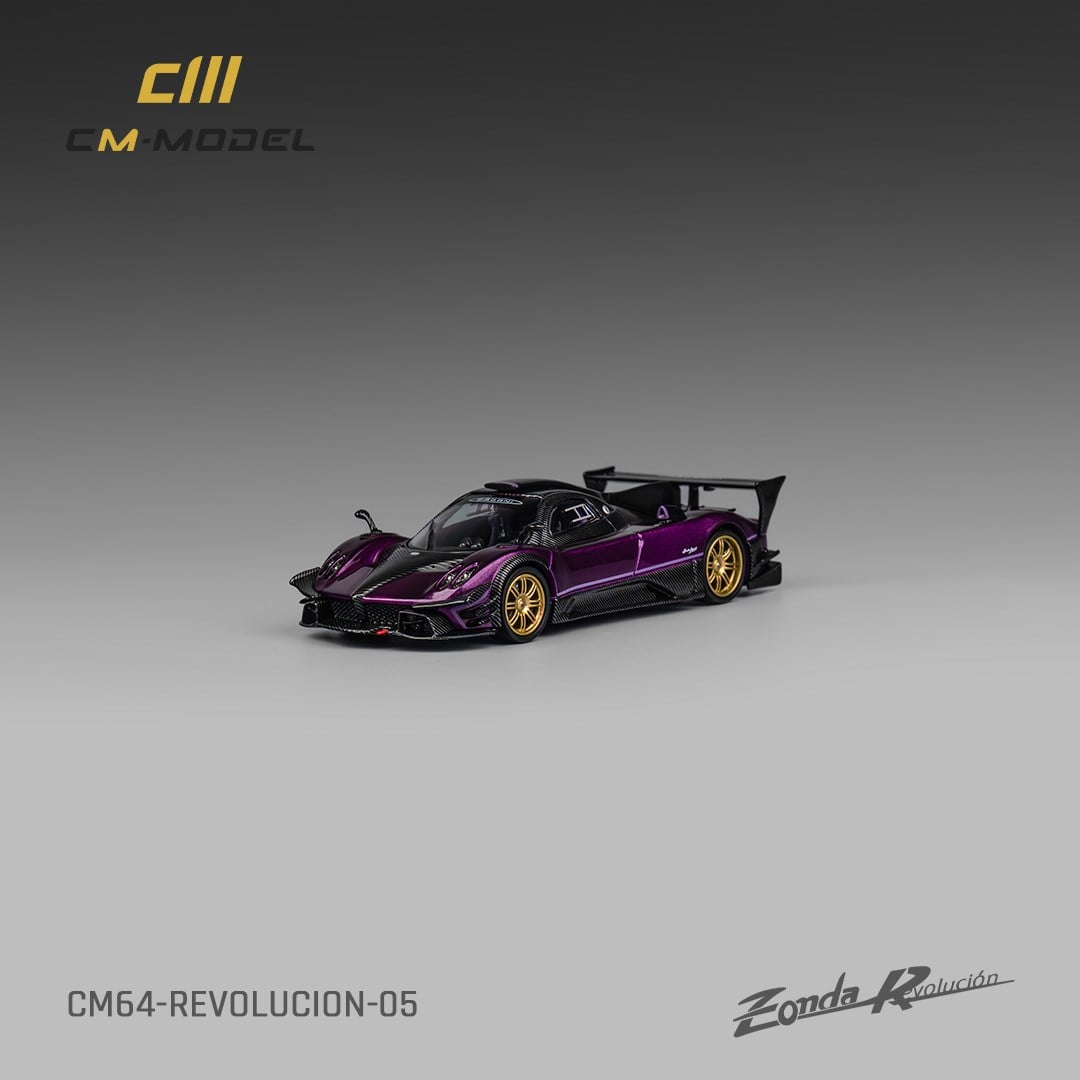 CM Model Pagani Zonda Revolucion Purple