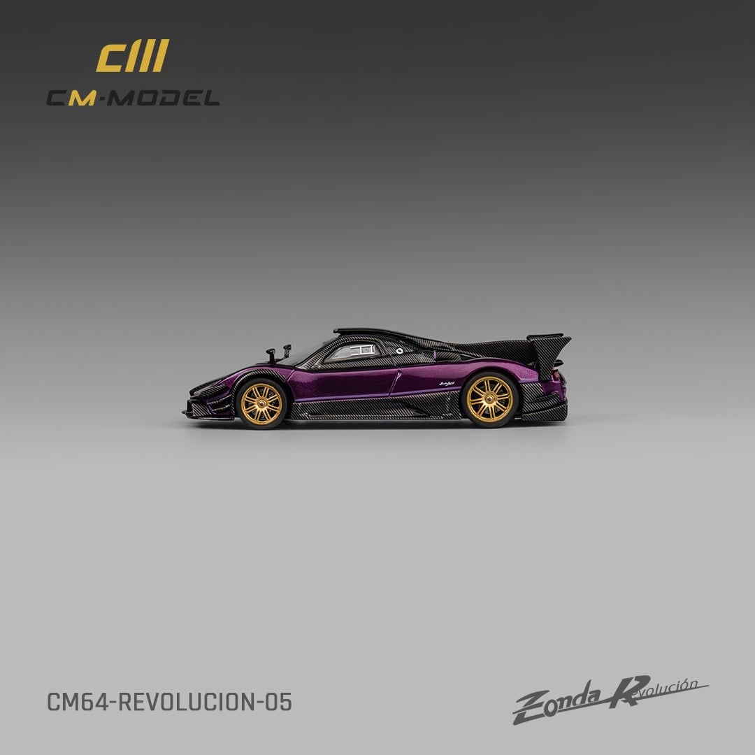 CM Model Pagani Zonda Revolucion Purple