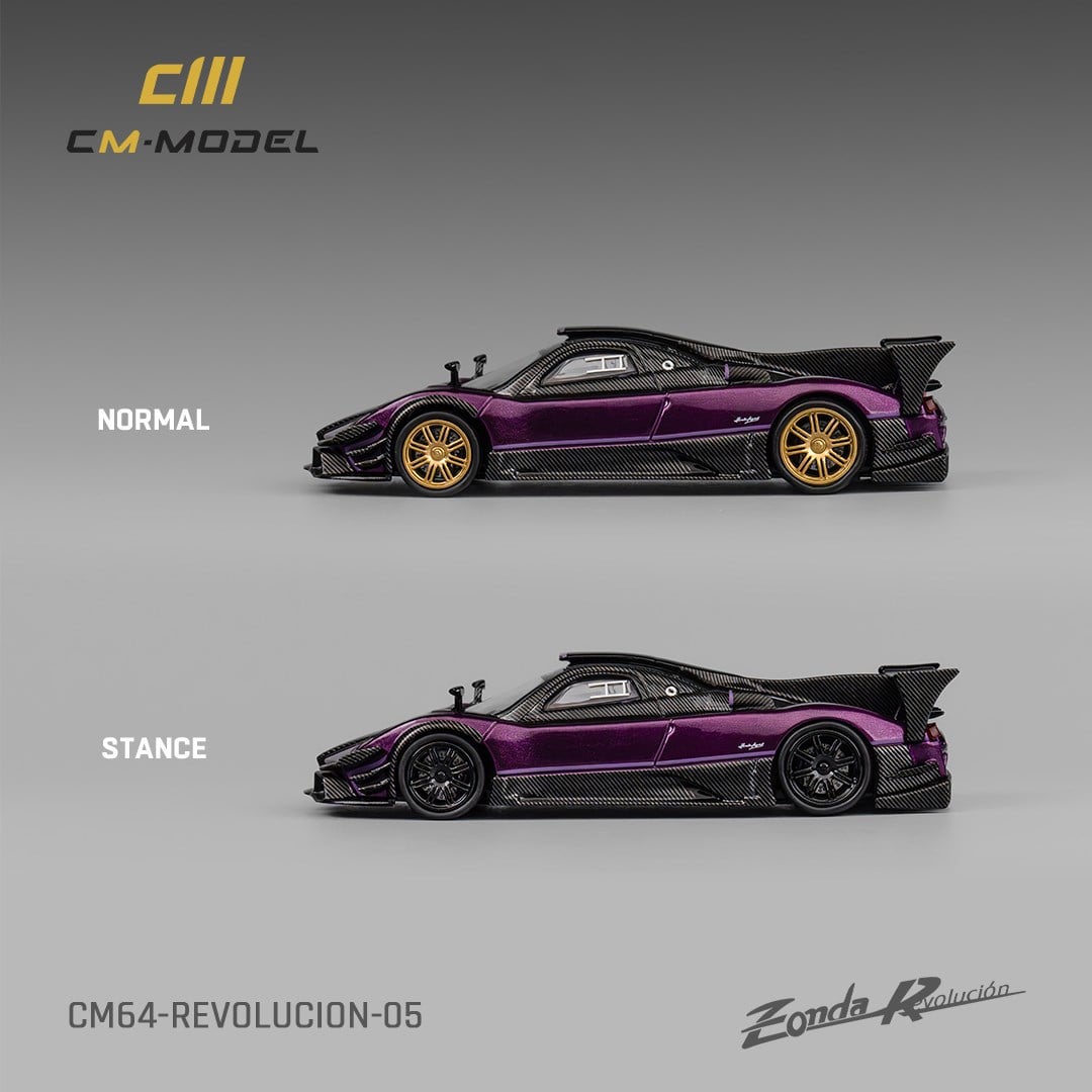 CM Model Pagani Zonda Revolucion Purple
