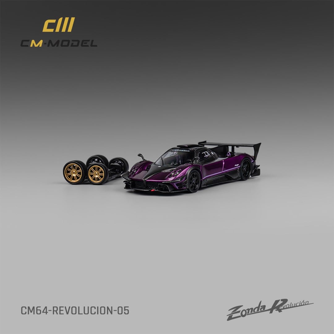 CM Model Pagani Zonda Revolucion Purple