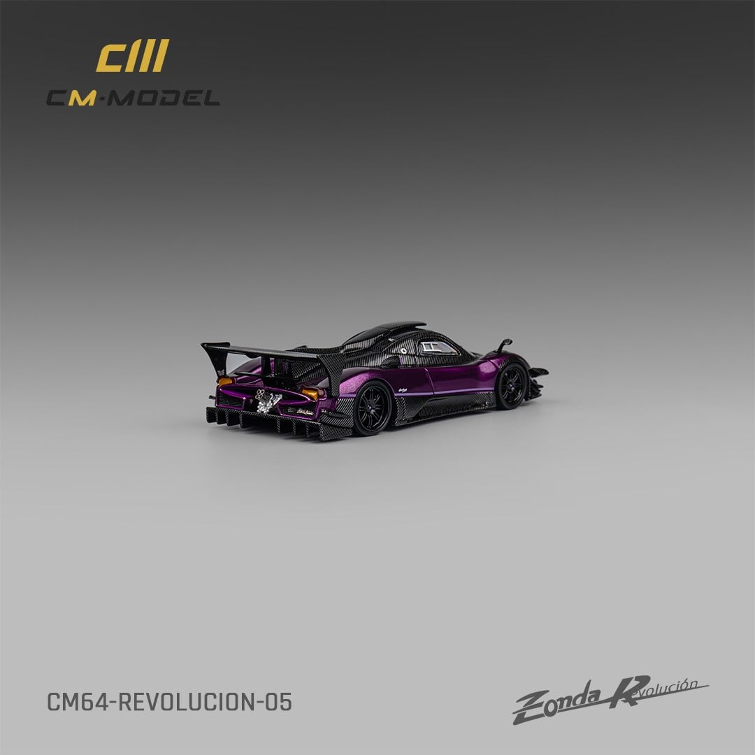CM Model Pagani Zonda Revolucion Purple