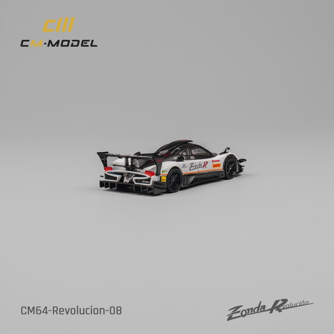 CM Model Pagani Zonda Revolucion White