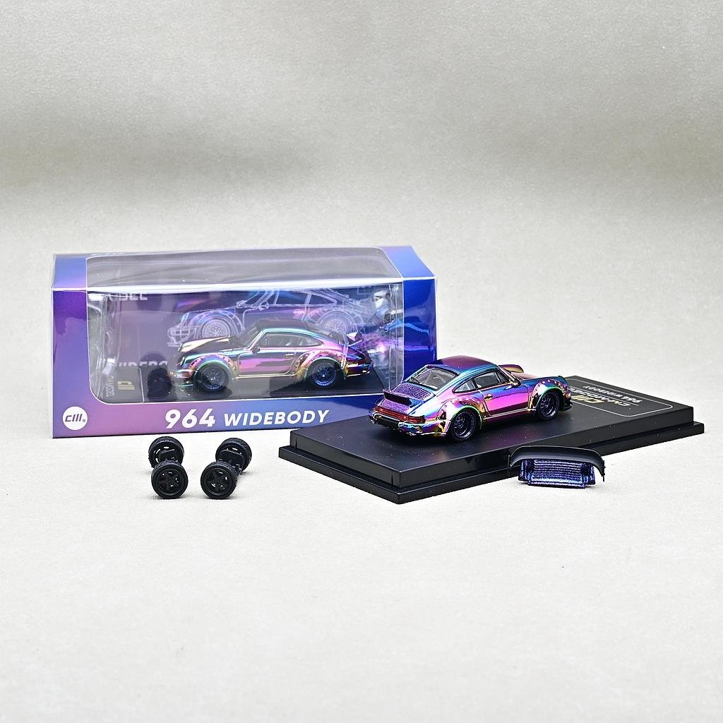 CM Model Porsche 964 Widebody Chrome Colour