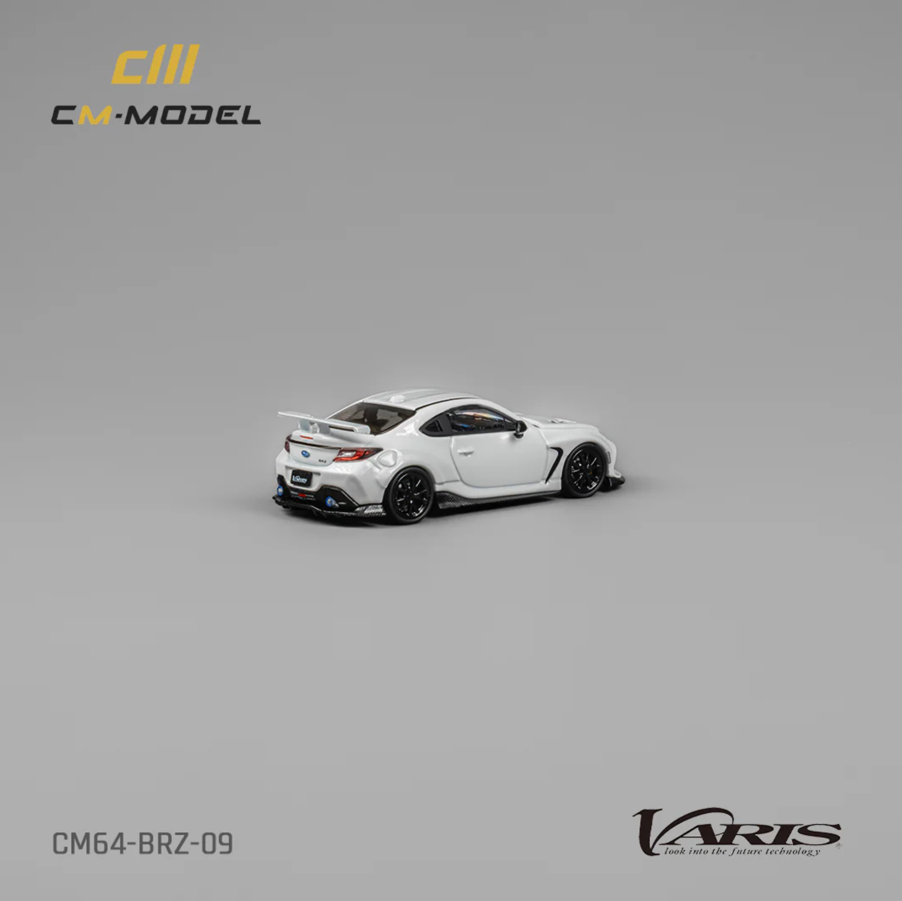 CM Model Subaru BRZ Arising-1 Varis White