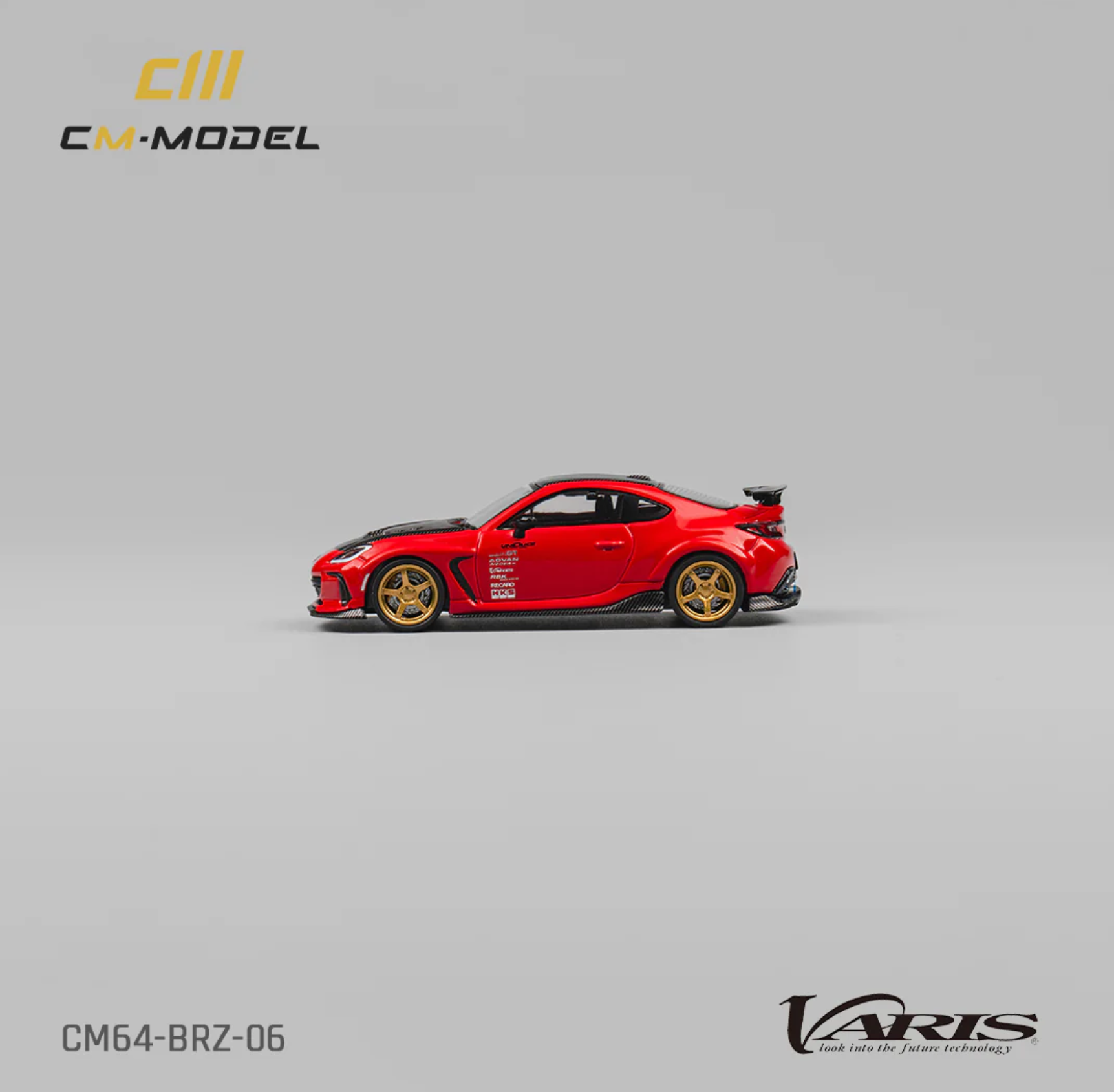 CM Model Subaru BRZ Varis Arisign-1 Red