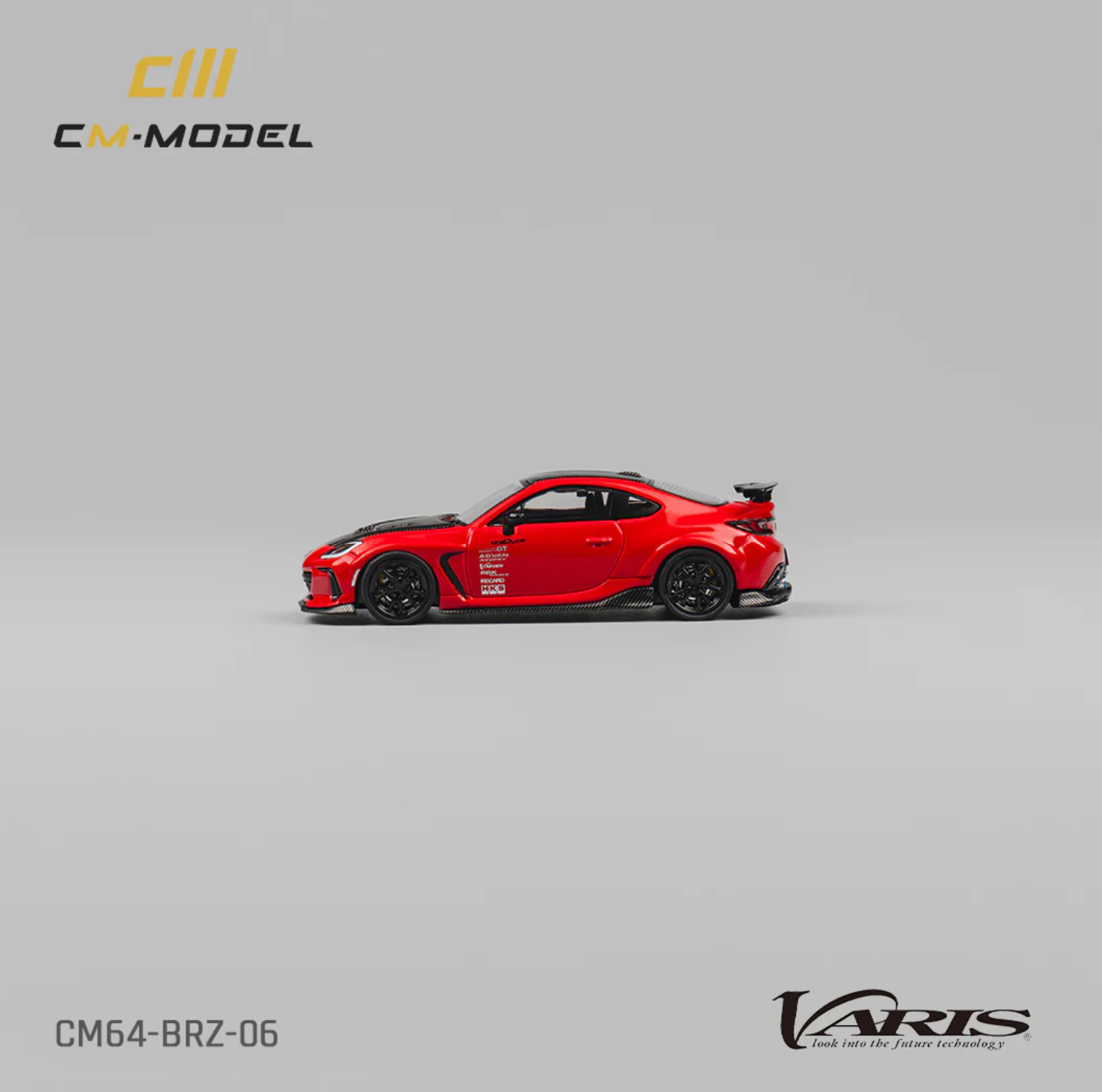 CM Model Subaru BRZ Varis Arisign-1 Red