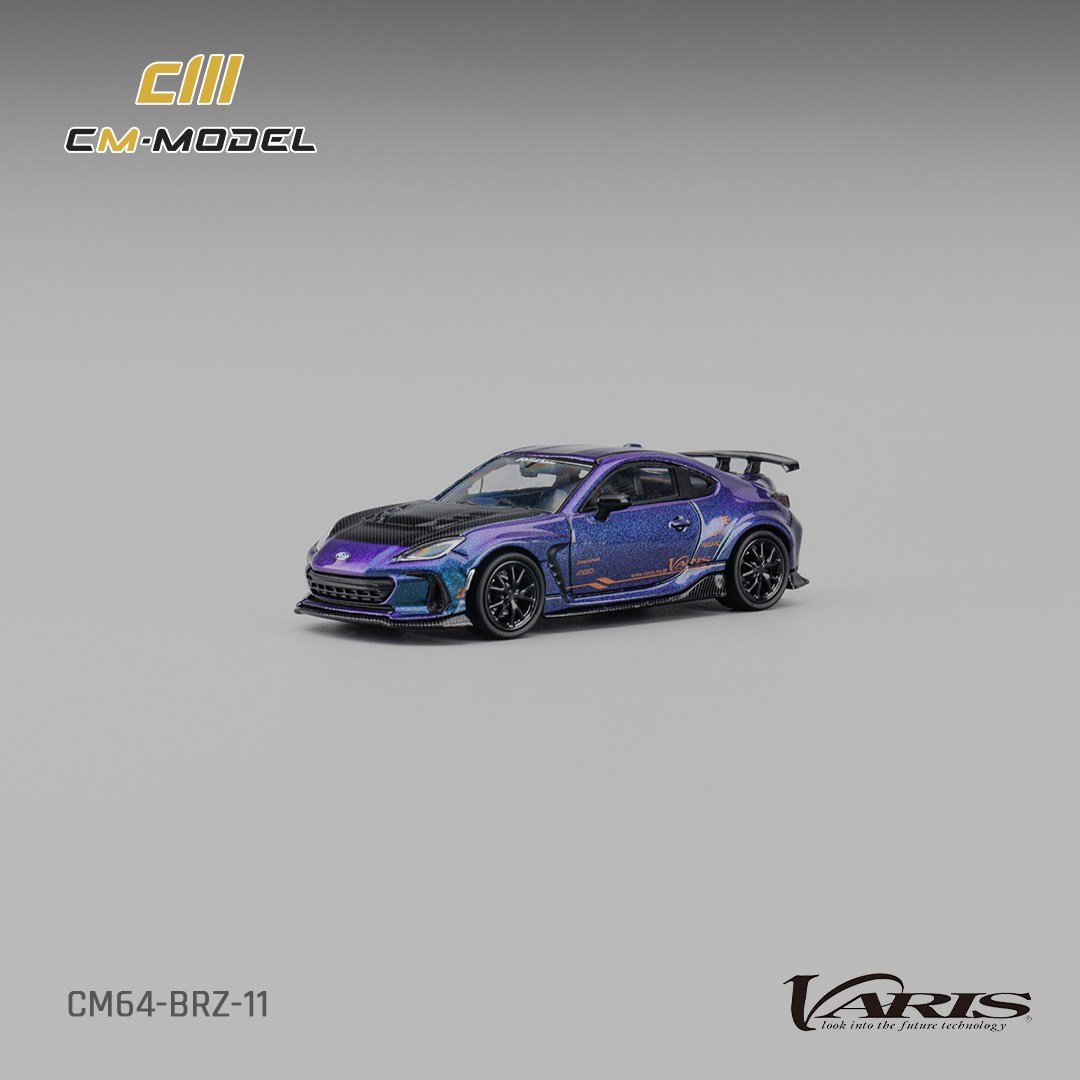 CM Model Subaru BRZ Varis Purple to Blue