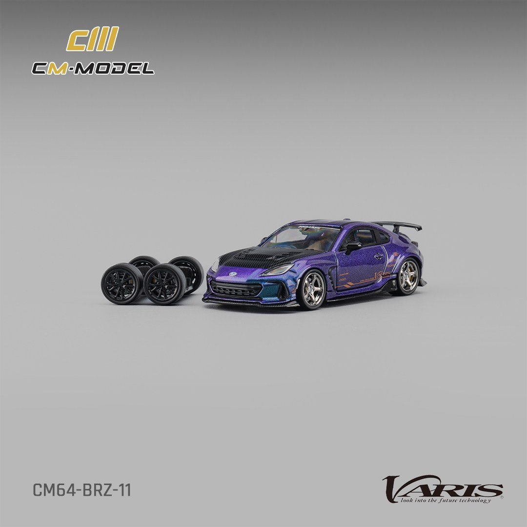 CM Model Subaru BRZ Varis Purple to Blue