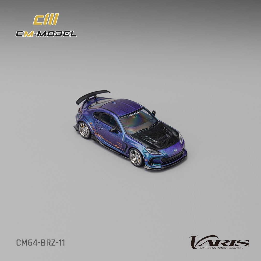 CM Model Subaru BRZ Varis Purple to Blue