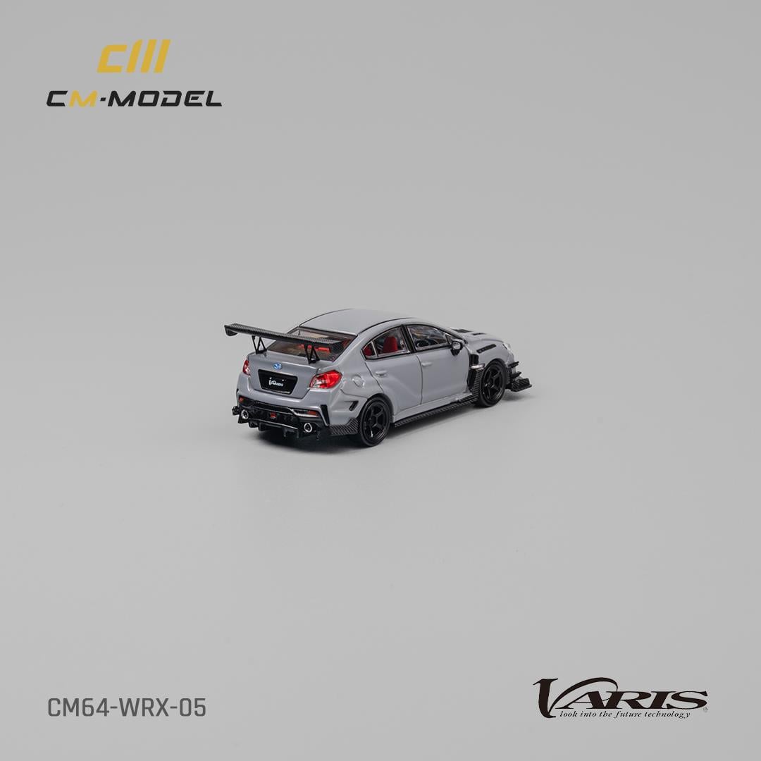 CM Model Subaru VAB WRX Sti S4 Wide Body Kit Gray Dodiq S05