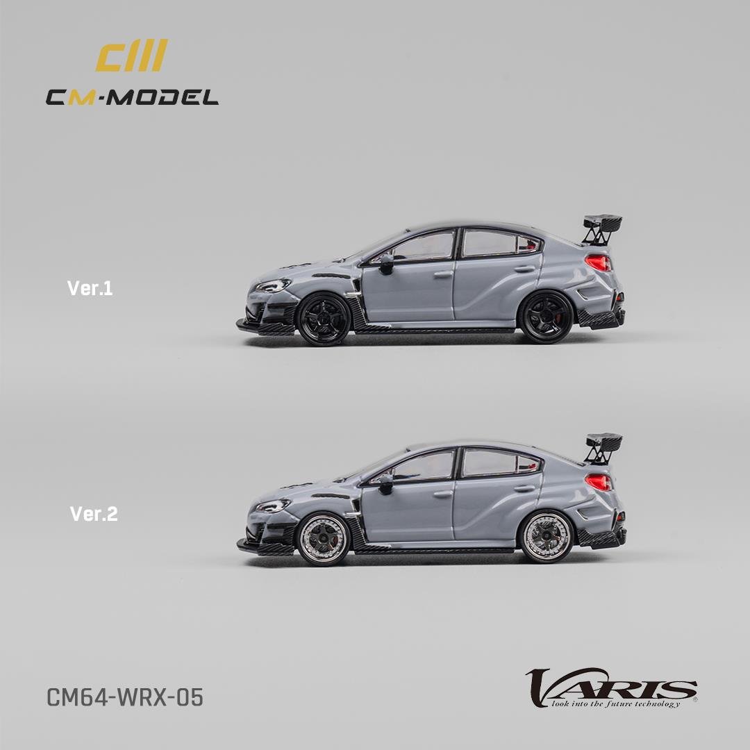 CM Model Subaru VAB WRX Sti S4 Wide Body Kit Gray Dodiq S05