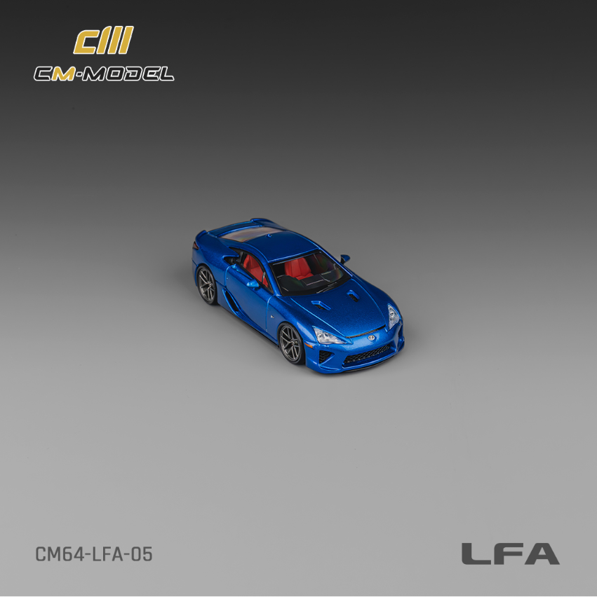 CM Model Toyota Lexus LFA Blue