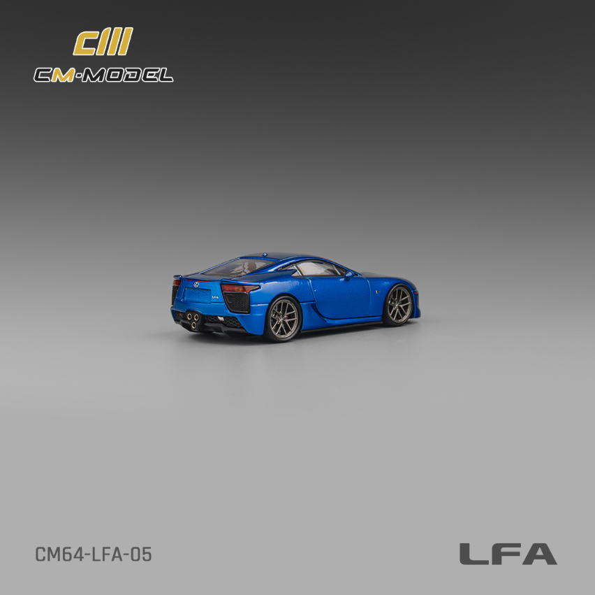 CM Model Toyota Lexus LFA Blue