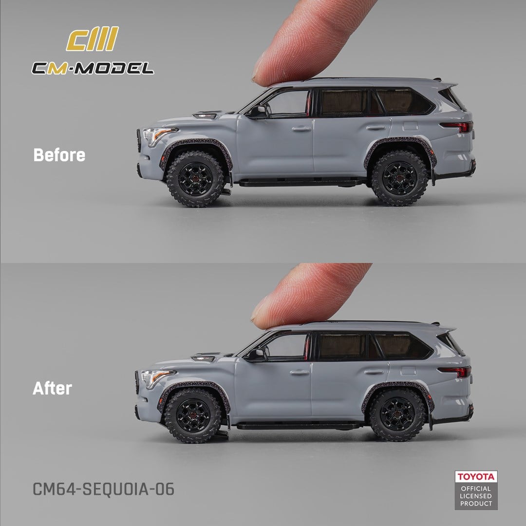 CM Model Toyota Sequoia Gray