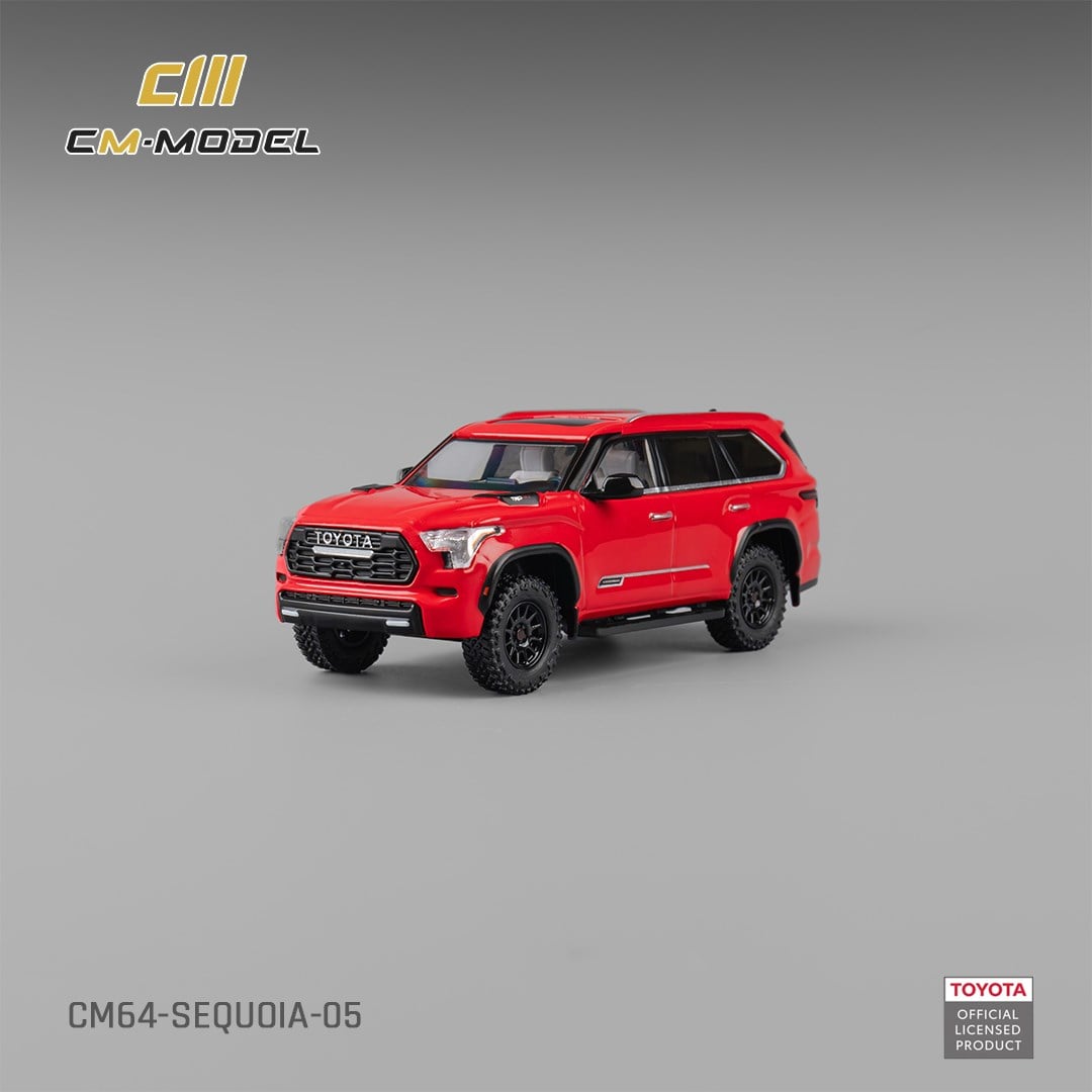 CM Model Toyota Sequoia Red