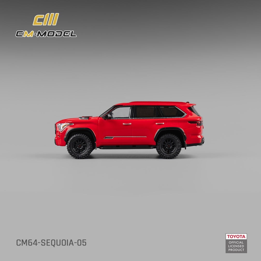 CM Model Toyota Sequoia Red