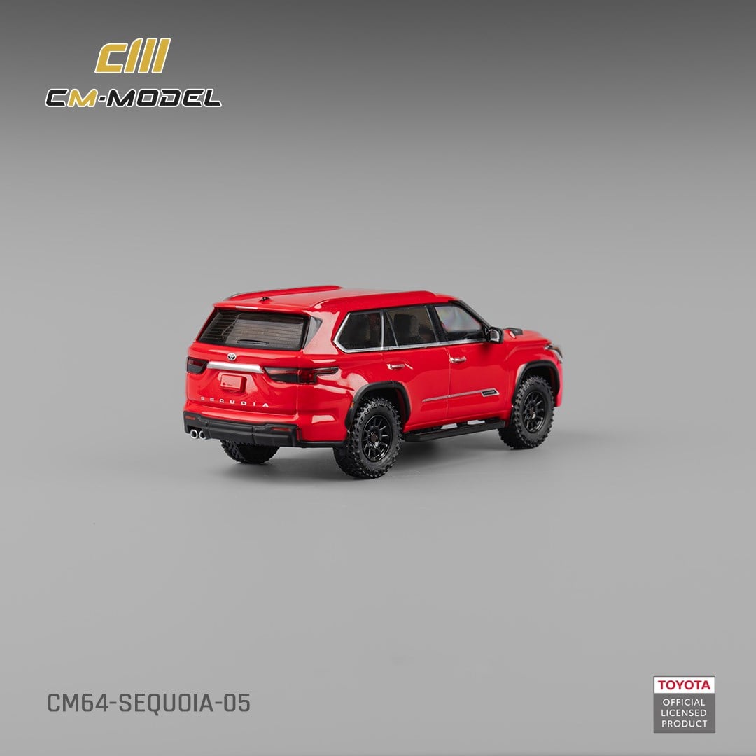 CM Model Toyota Sequoia Red