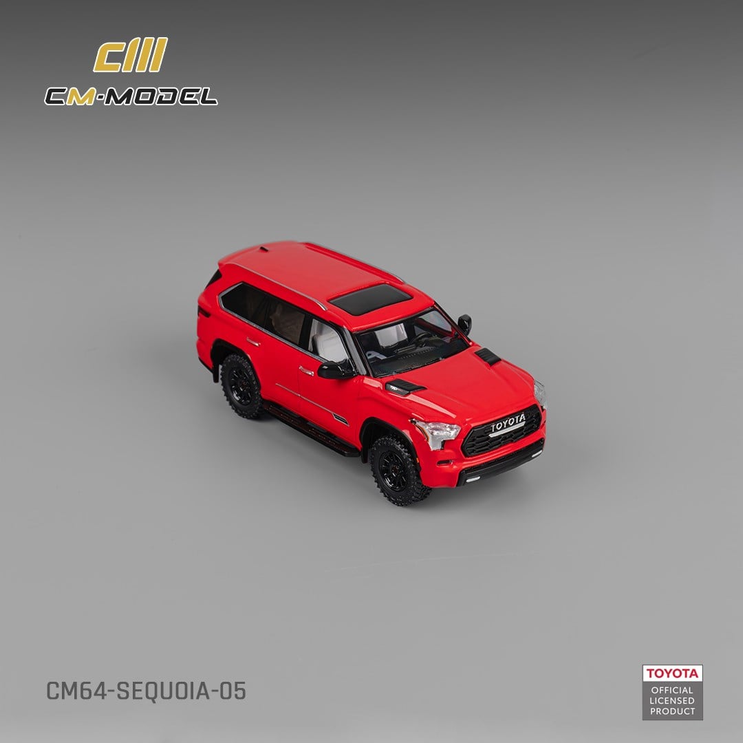 CM Model Toyota Sequoia Red