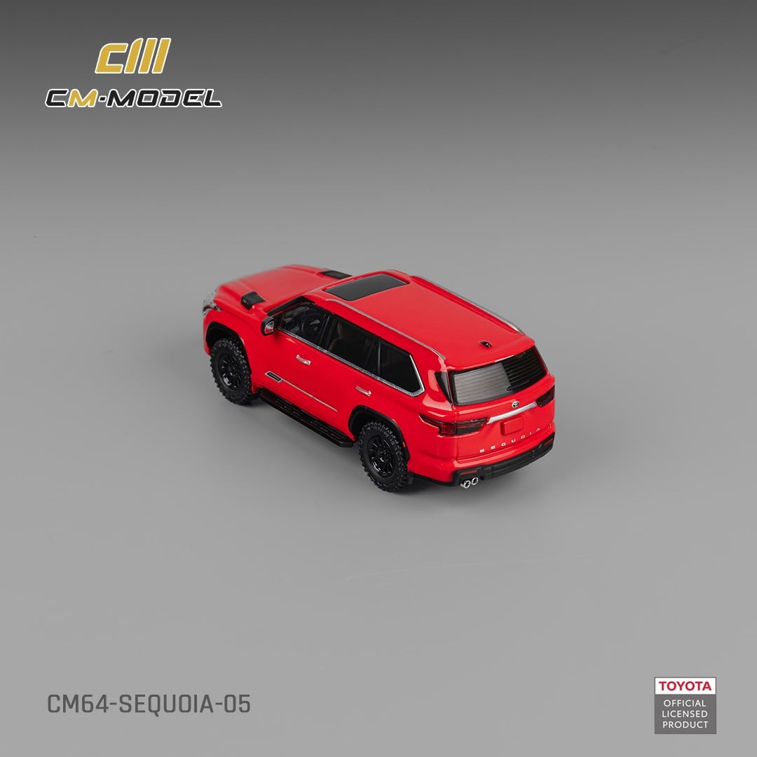 CM Model Toyota Sequoia Red