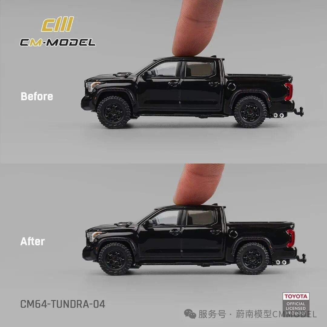 CM Model Toyota Tundra Black