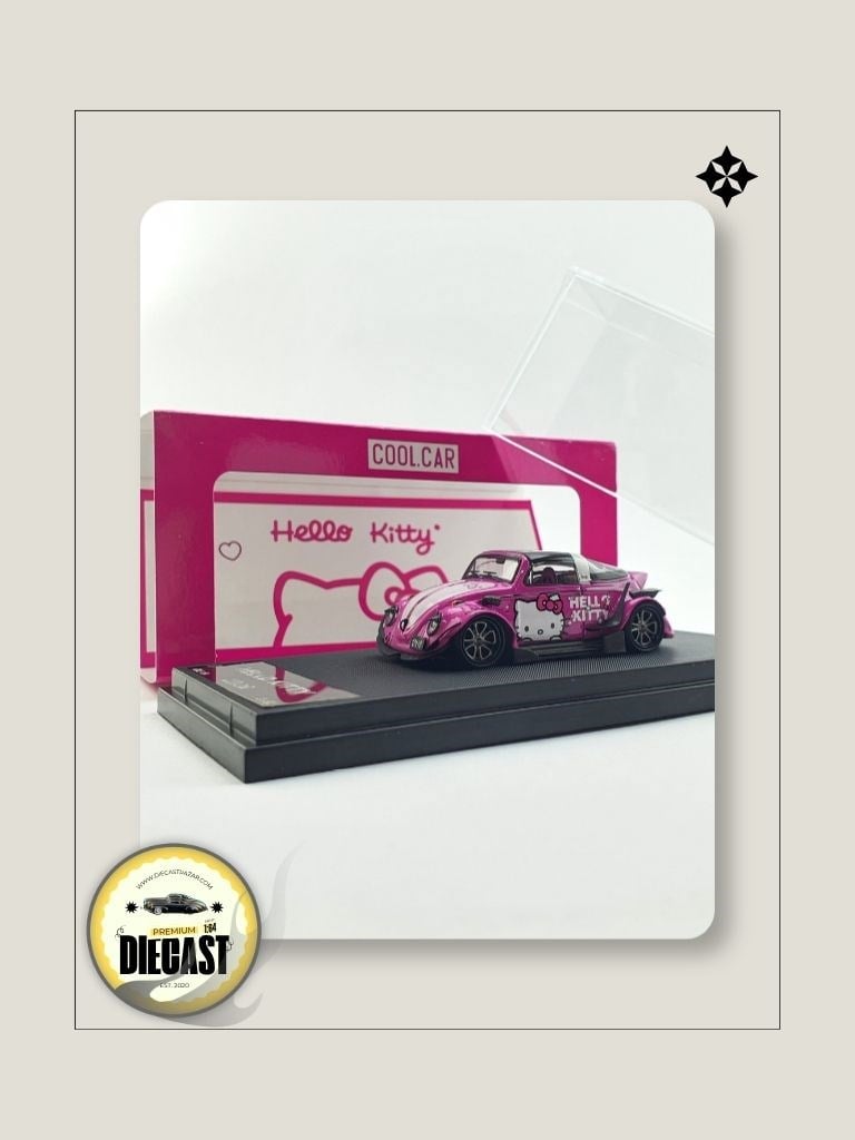 Cool Car Volkswagen Beetle Sport Hello Kitty Cherry