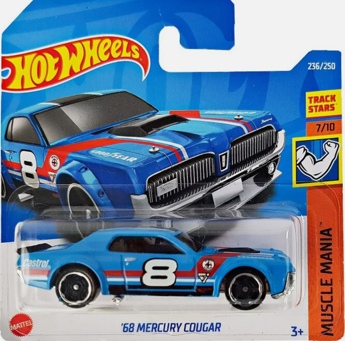 Hot Wheels 2022 1968 Mercury Cougar hcv59