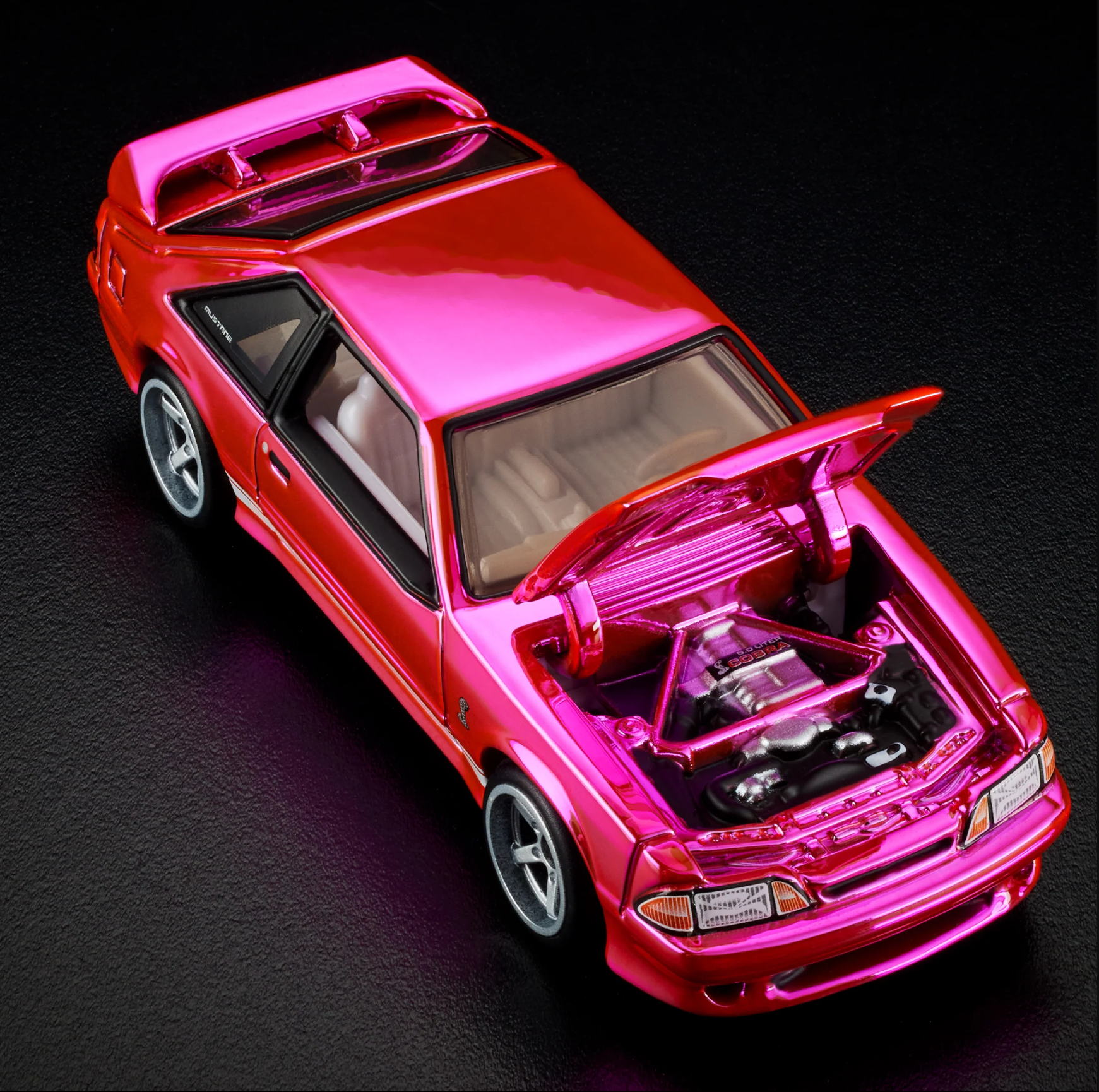 Hot Wheels Collectors RLC Exclusive 1993 Ford Mustang Cobra R Pink