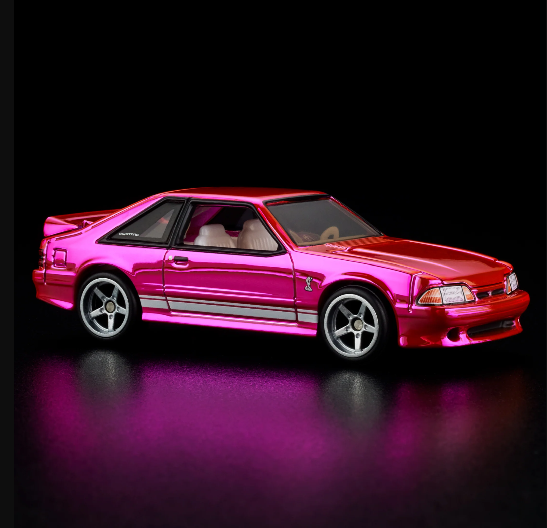 Hot Wheels Collectors RLC Exclusive 1993 Ford Mustang Cobra R Pink