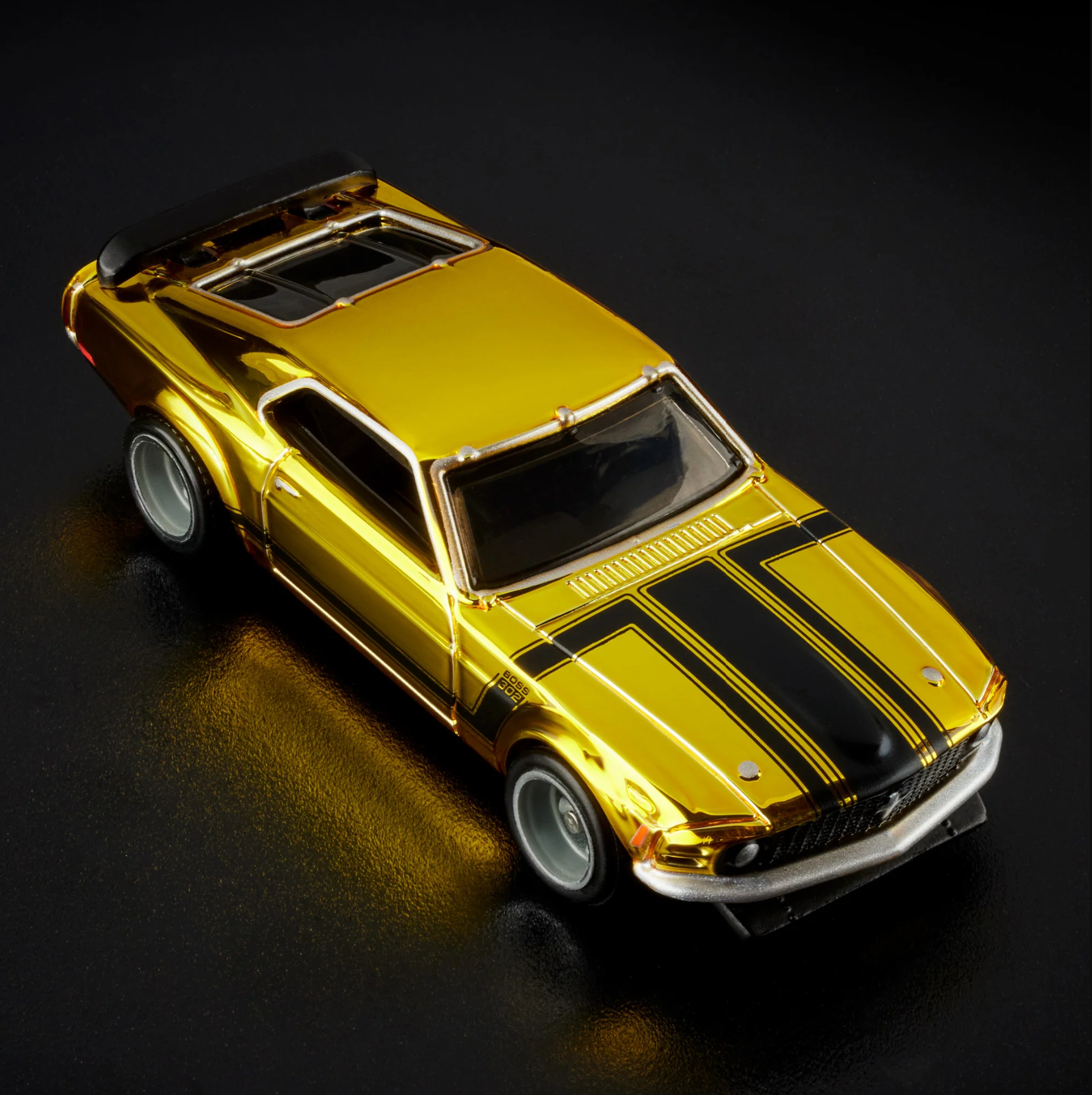 Hot Wheels Collectors RLC Exclusive 1970 Mustang Boss 302 gold