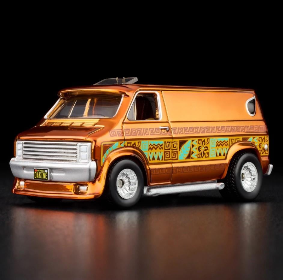 Hot Wheels Collectors RLC Exclusive Dodge Tradesman Van Brown 1970s
