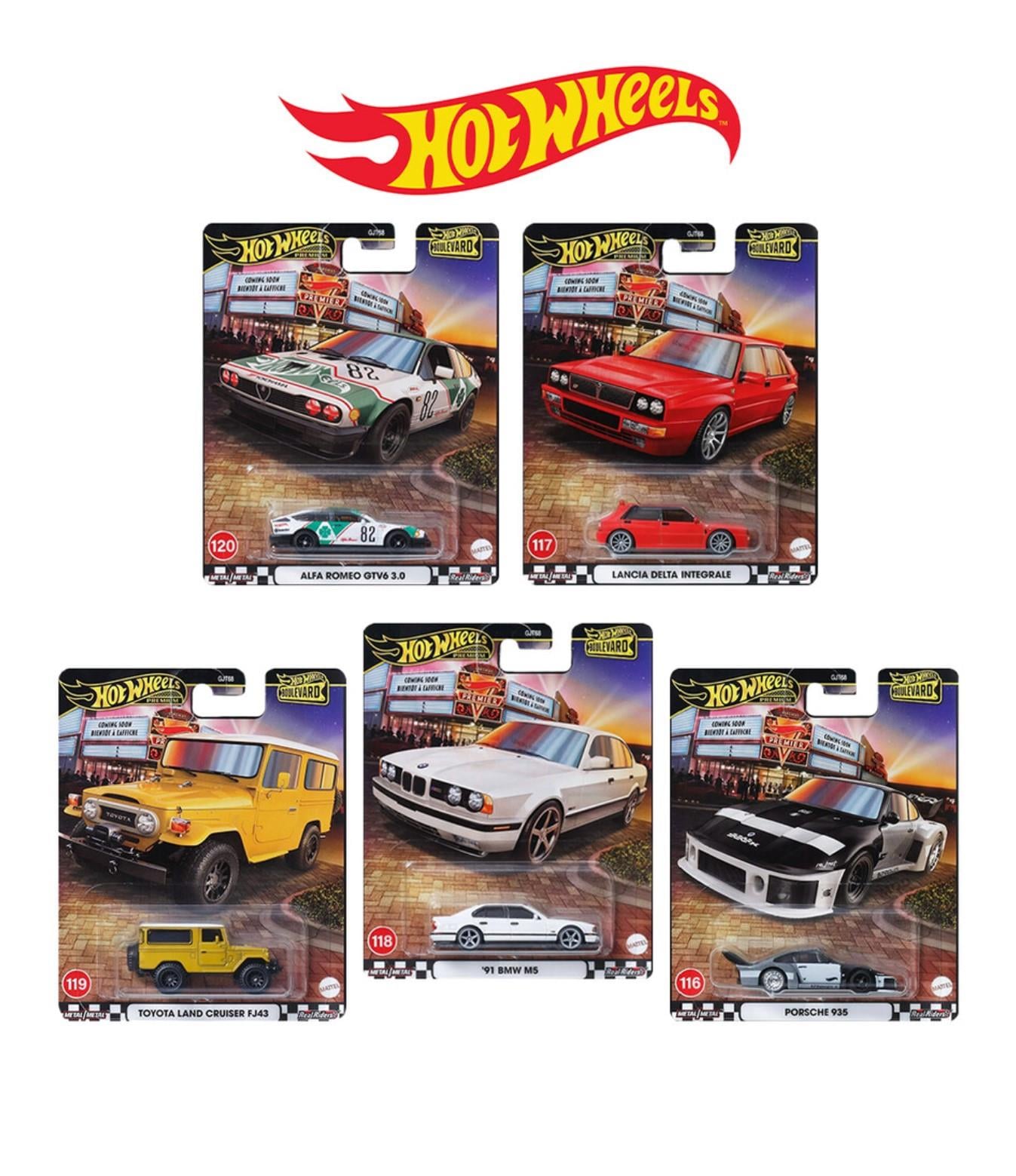 Hot Wheels Premium Boulevard 116-120 (Set)