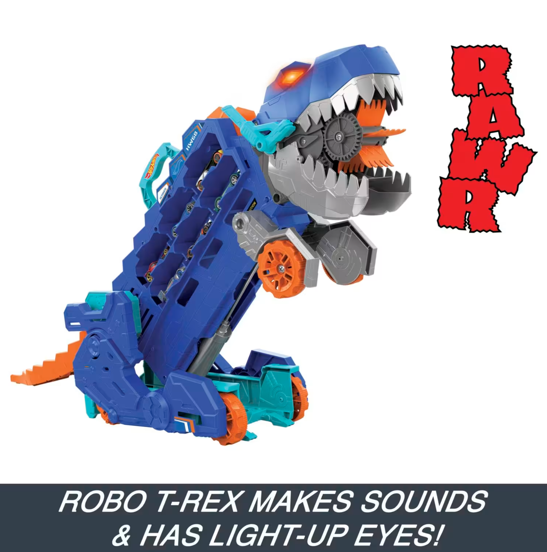 Hot Wheels Ultimate T-Rex Transporter Hng50