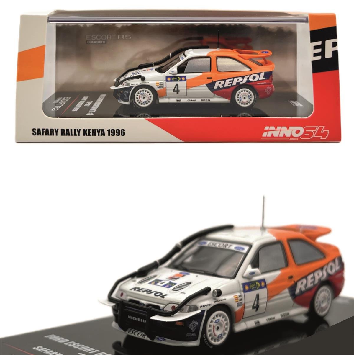 İNNO64 Ford Escort RS Cosworth #4 Repsol Safary Rally Kenya 1996 Sainz/Moya