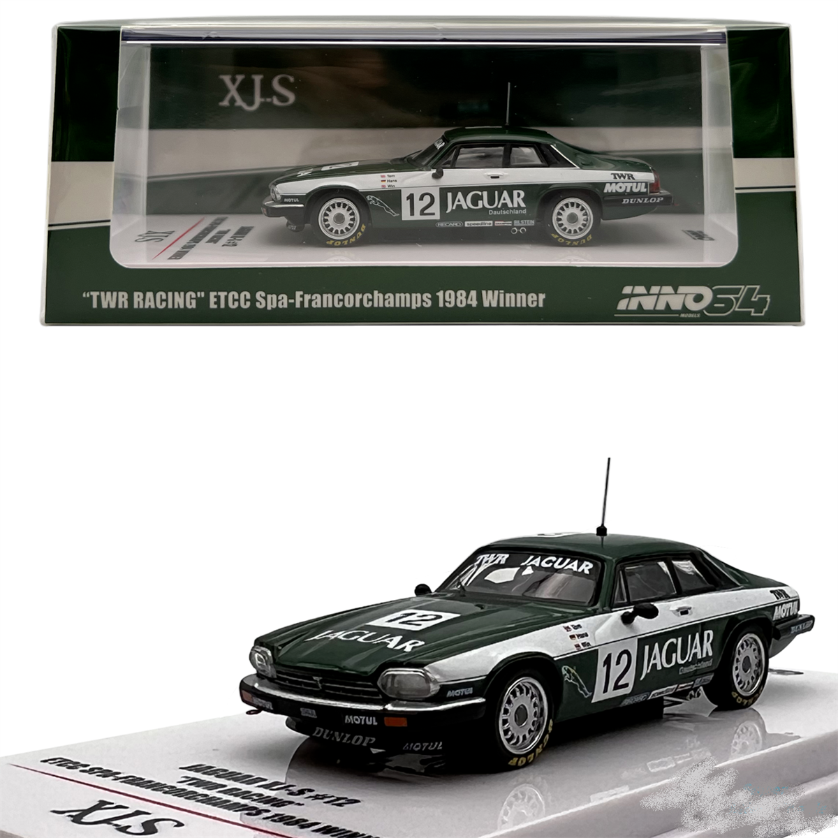İNNO64 Jaguar Xj-S #12 TWR Racing ETCC SPA-FRANCORCHAMPS 1984 Winner