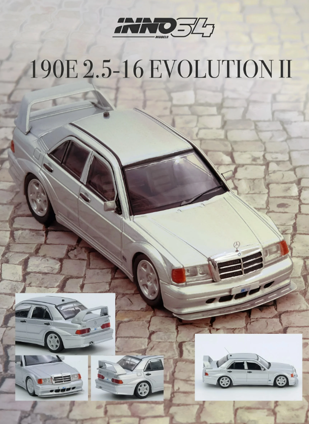 İNNO64 Mercedes Benz 190E Silver (2026)