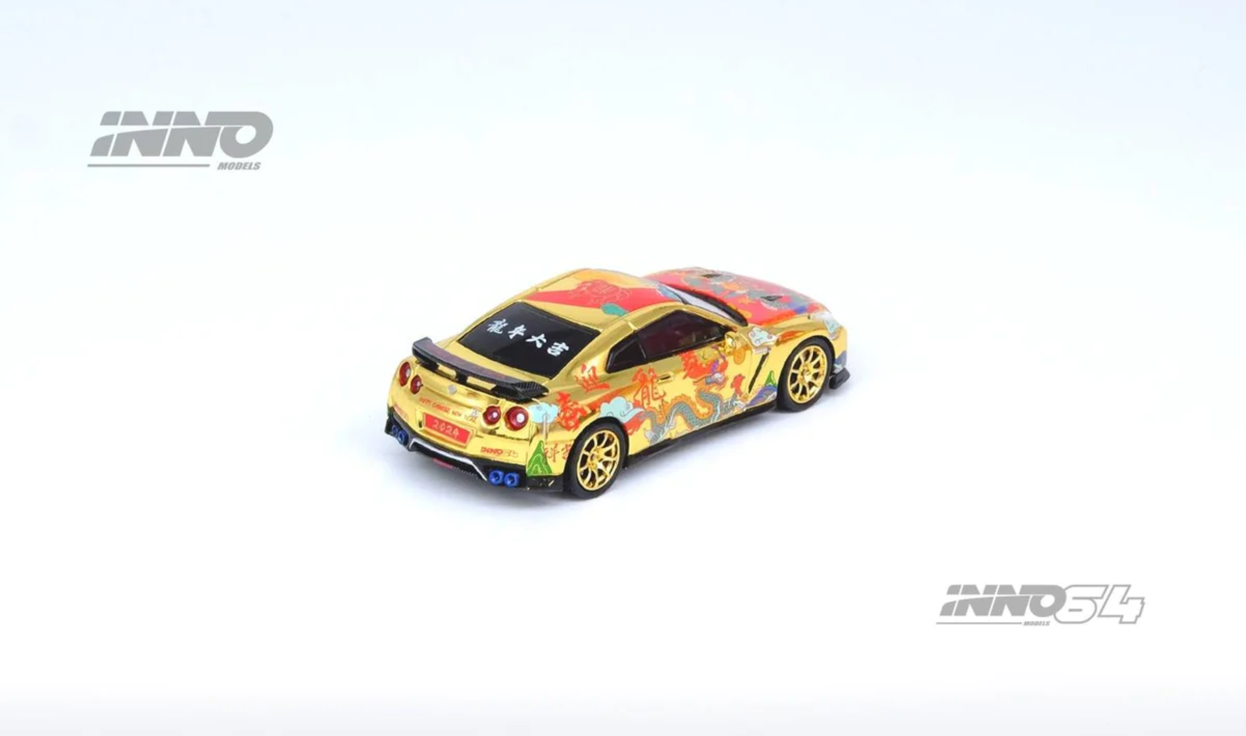 İNNO64 Nissan GT-R R35 Year of Dragon 2024 Chinese New Year Special Edition