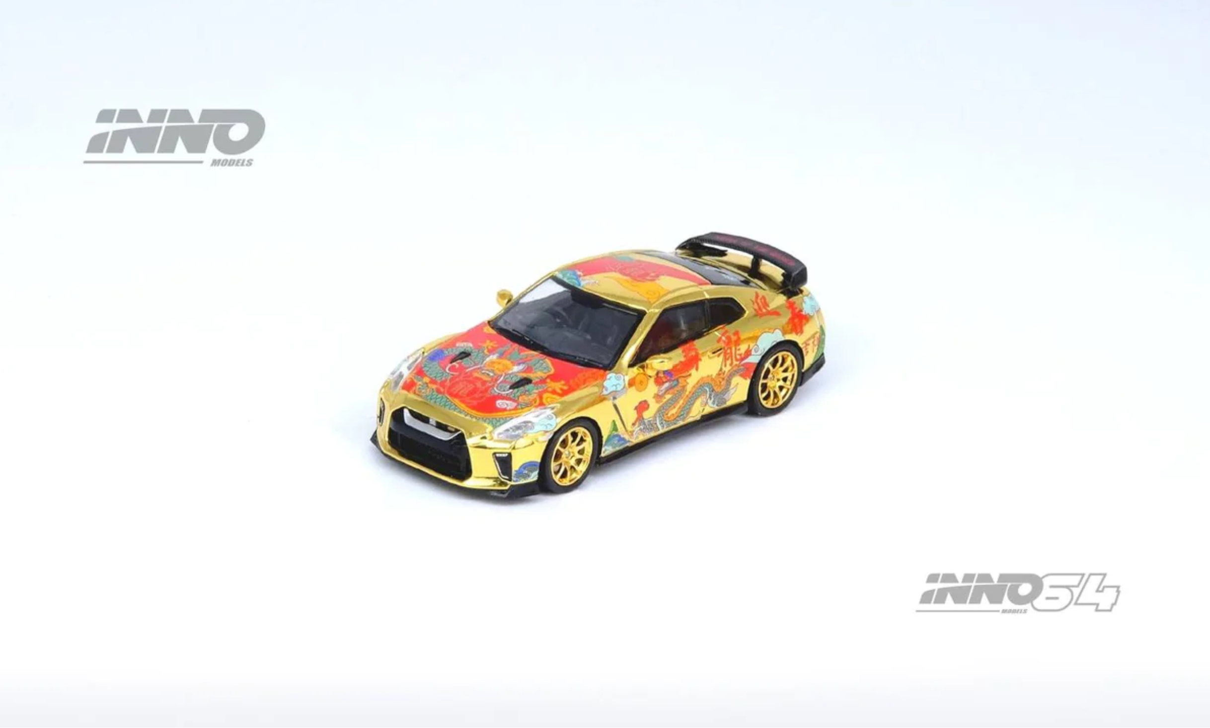 İNNO64 Nissan GT-R R35 Year of Dragon 2024 Chinese New Year Special Edition