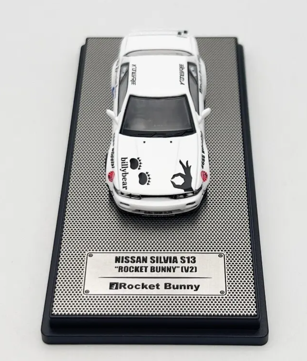 İNNO64 Nissan Silvia S13 V2 Pandem Rocket Bunny White