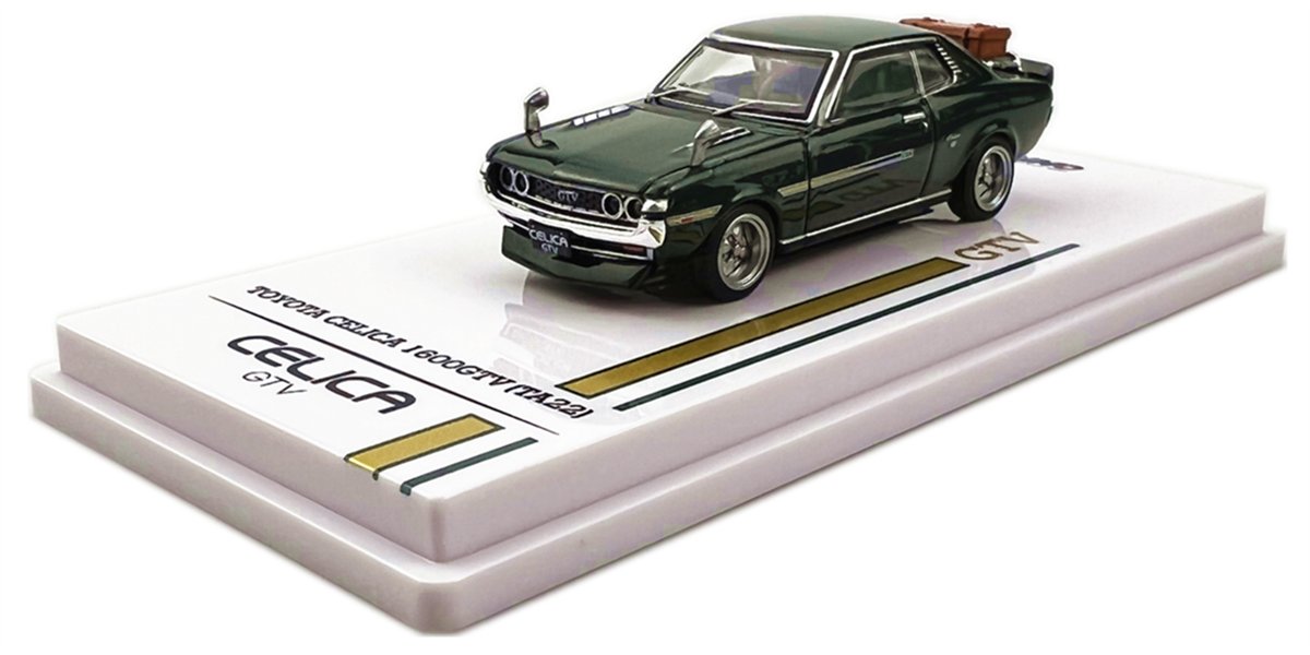 İNNO64 Toyota Celica 1600GTV (TA22) Green With Luggage